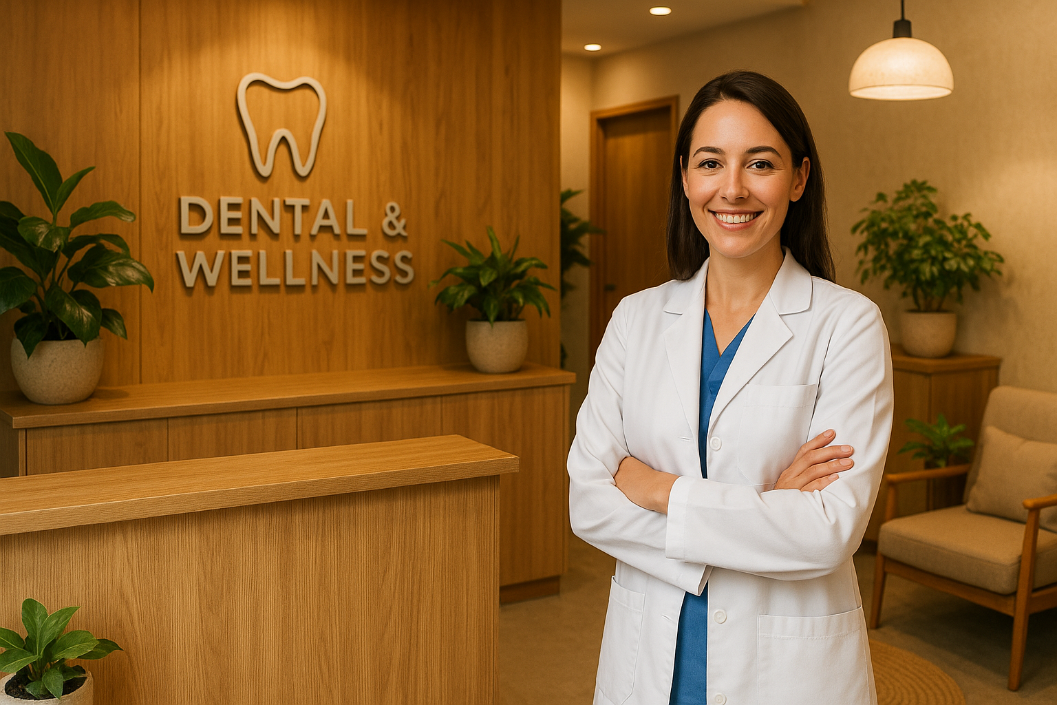 Warm and welcoming interior of Rodriguez Family Dentistry and Wellness