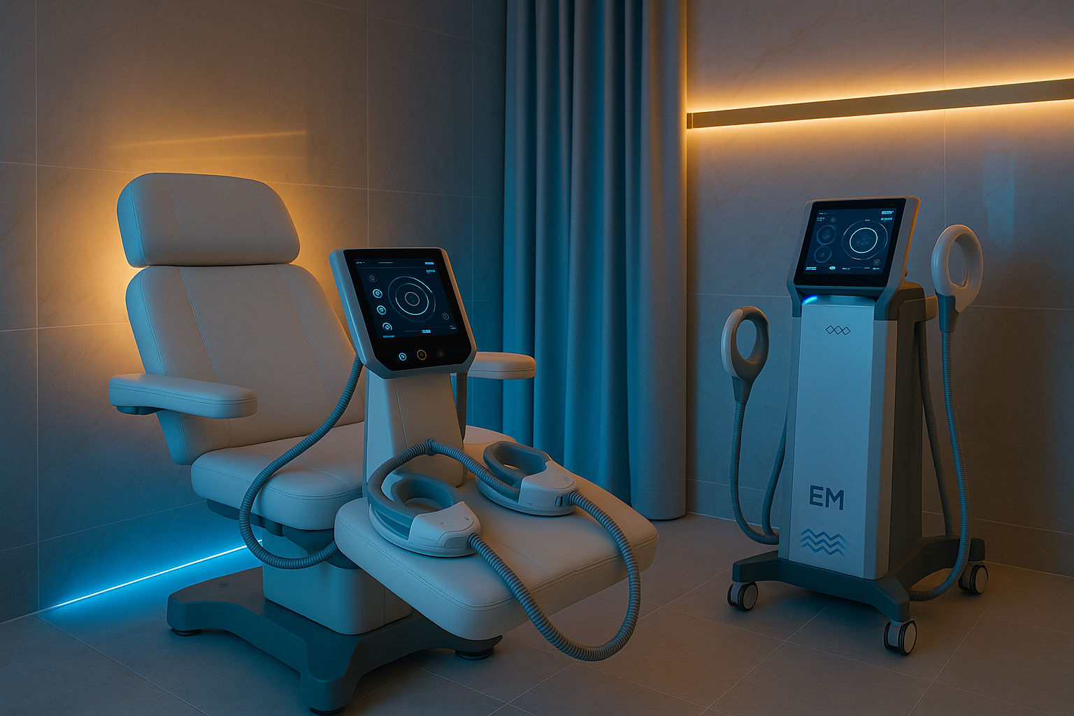 Advanced electromagnetic and wellness technology at Elena Med Spas